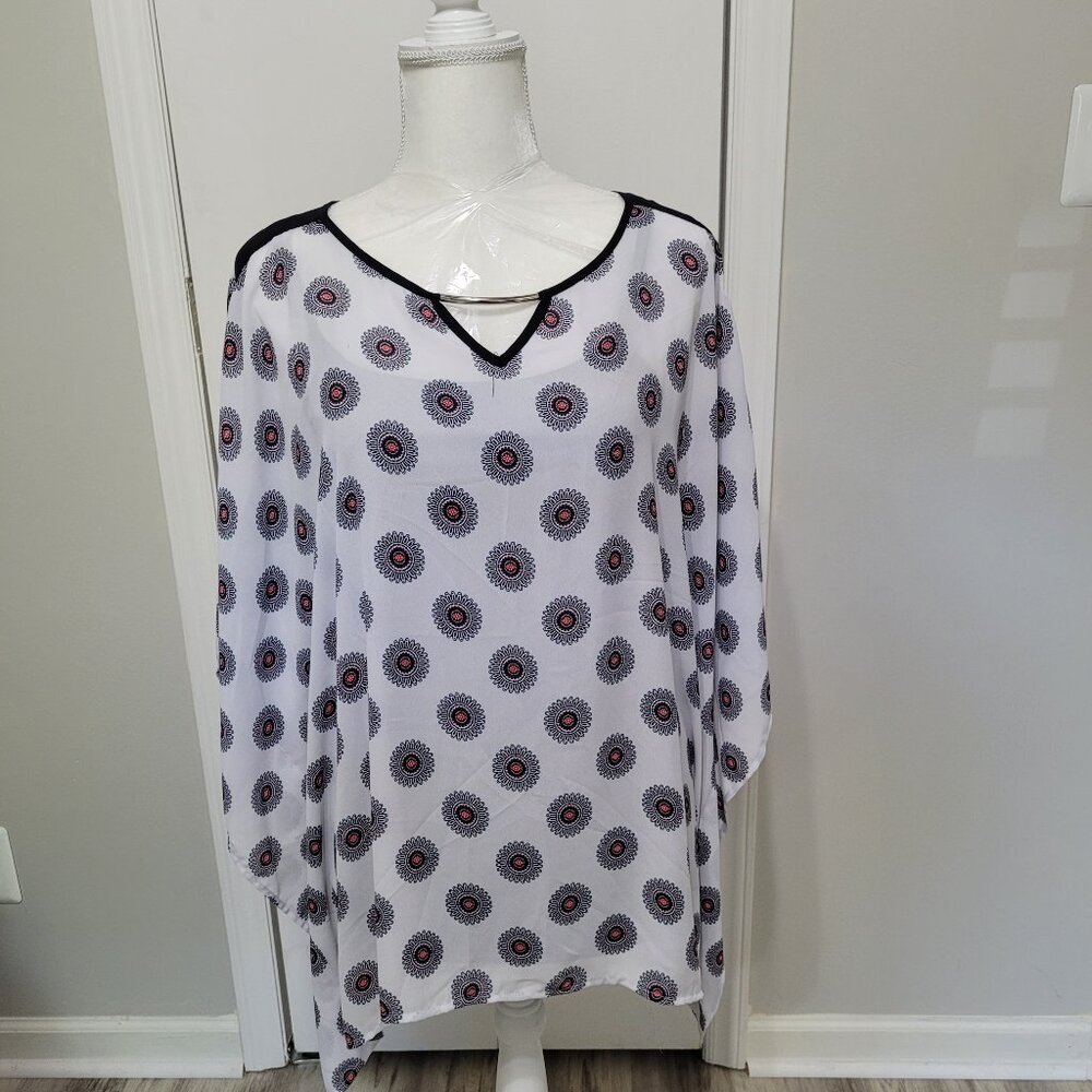 Emaline Bat Sleeve Blouse